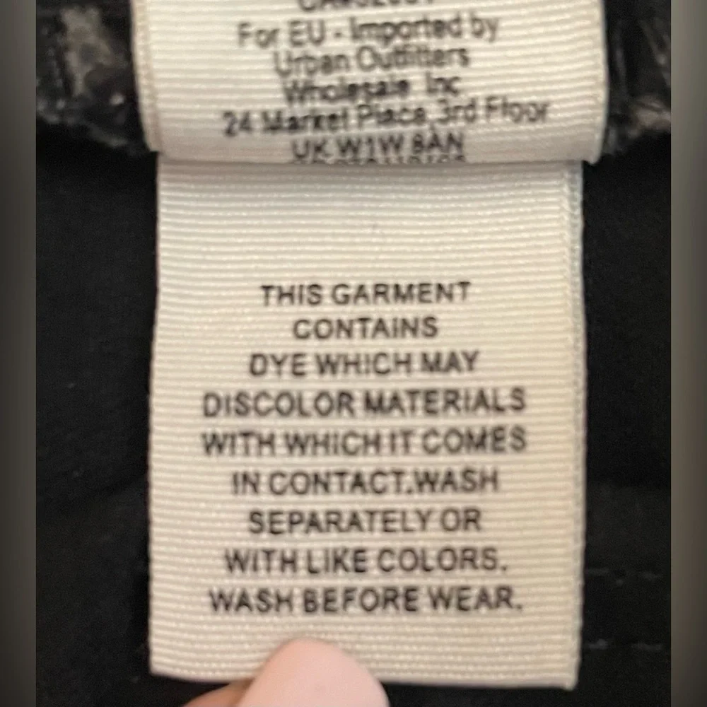 Free People Distressed Black Skinny Jeans